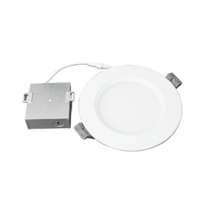 Picture of 4'' Slim Baffle LED Light, 12 watt, 3-4-5K, Dimming 10-100%, 120V, Round