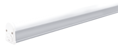Picture of 11" LED T5 Under Cabinet Light, 5 watts, 420 lms, Pre-selectable 3 CCT 3000K/4000K/5000K, Triac Dimming, 120V, With Mounting Clips
